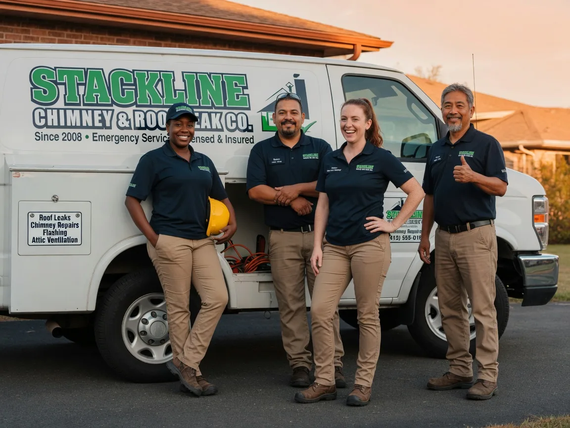 Chimney flashing repair company in Deep Run, NC